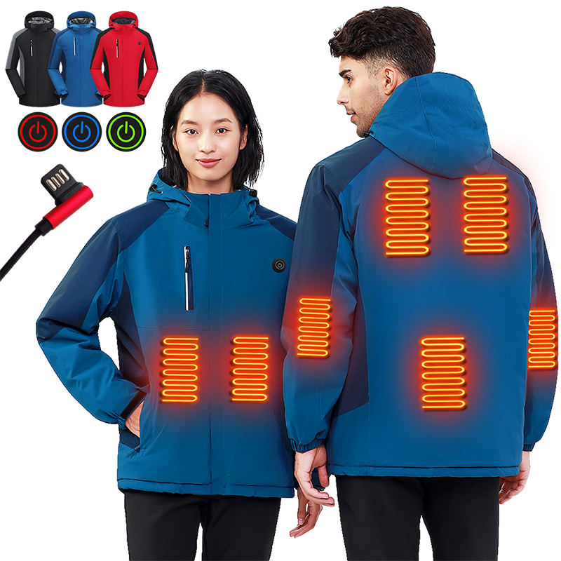Blouson softshell chauffée usb view 2
