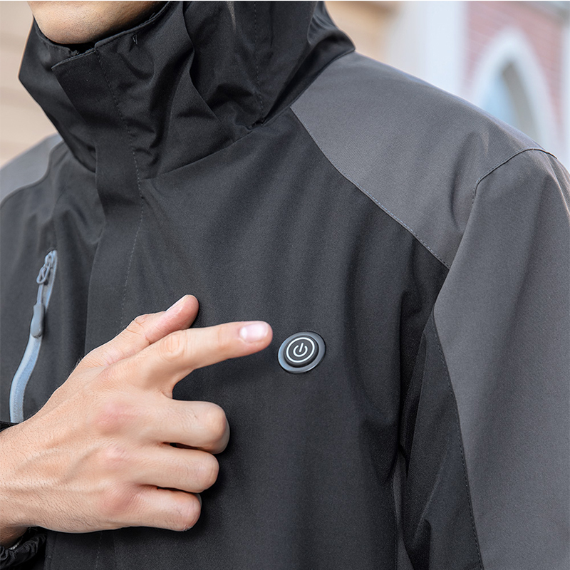 Blouson softshell chauffée usb view 5