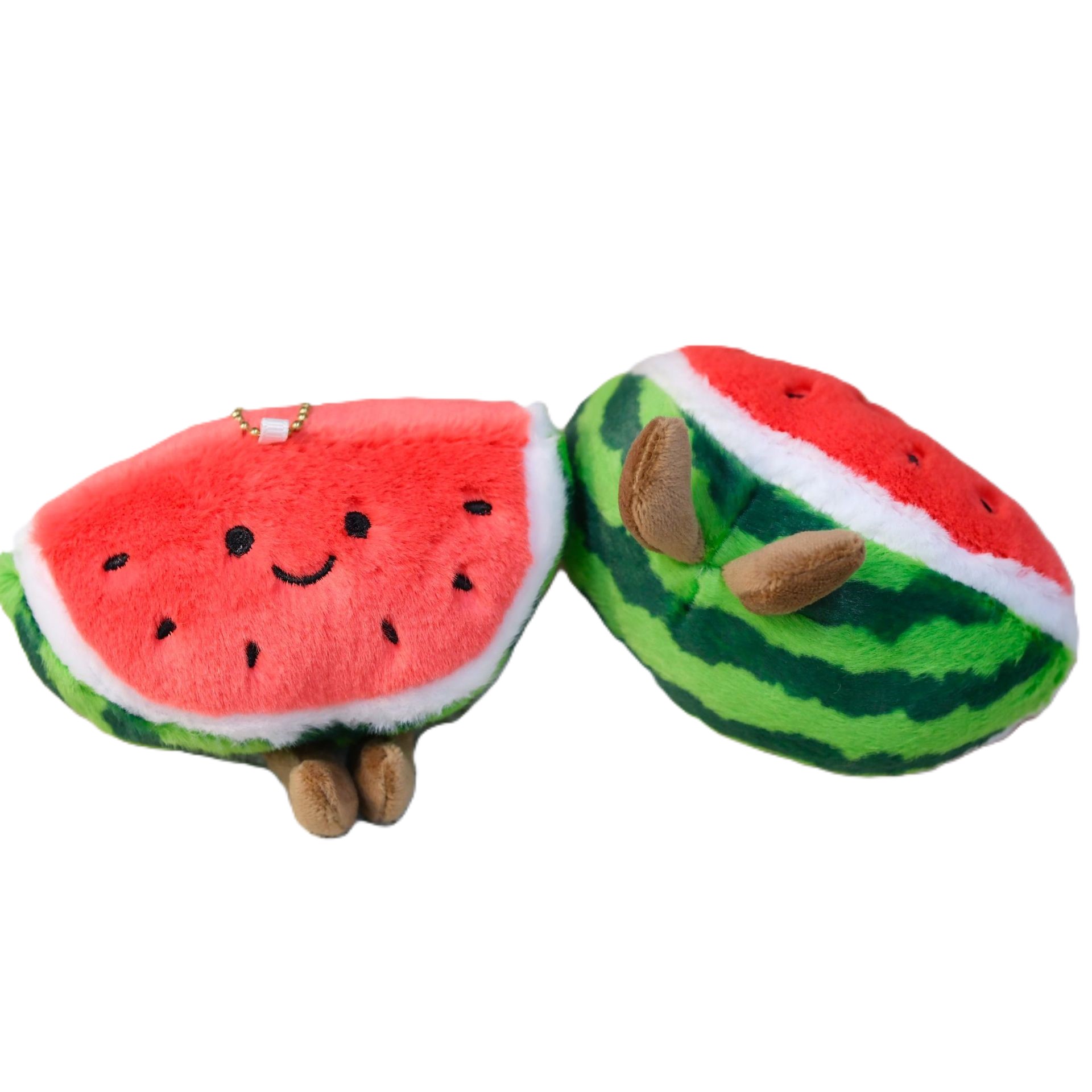 Watermelon Plush Keychain