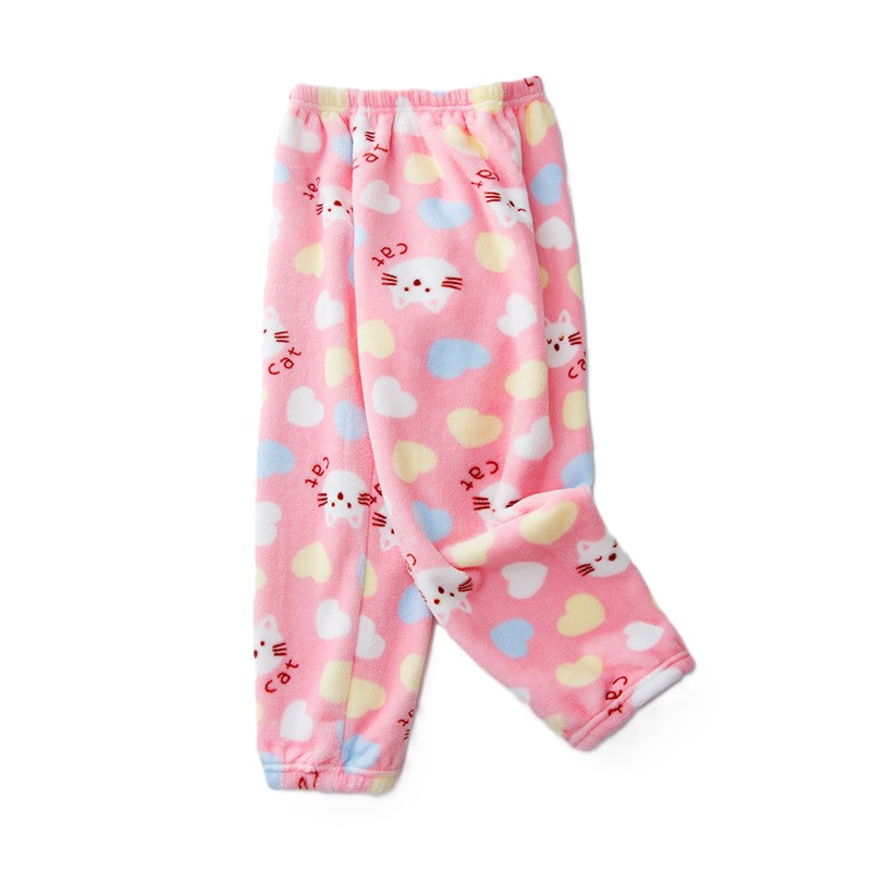 Pantalon de salon en flanelle
