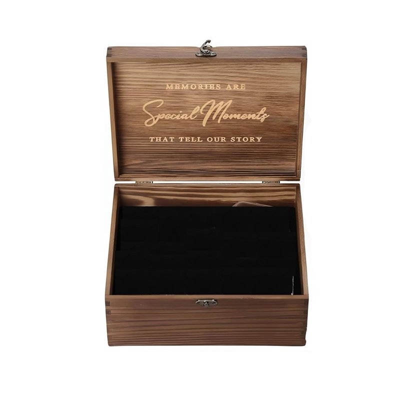 Wooden Wine Glass Box