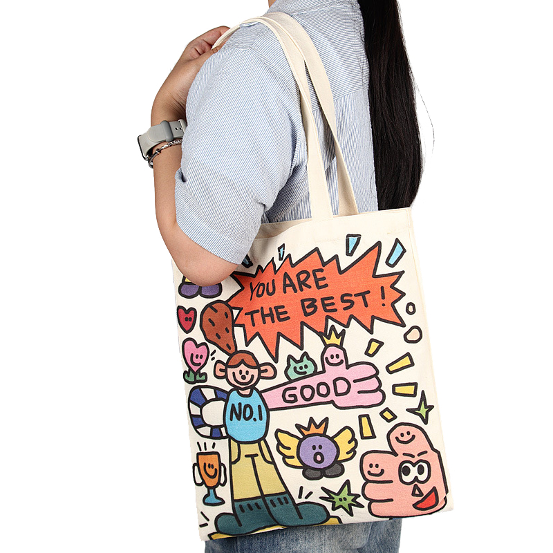 Zipper Tote Bag