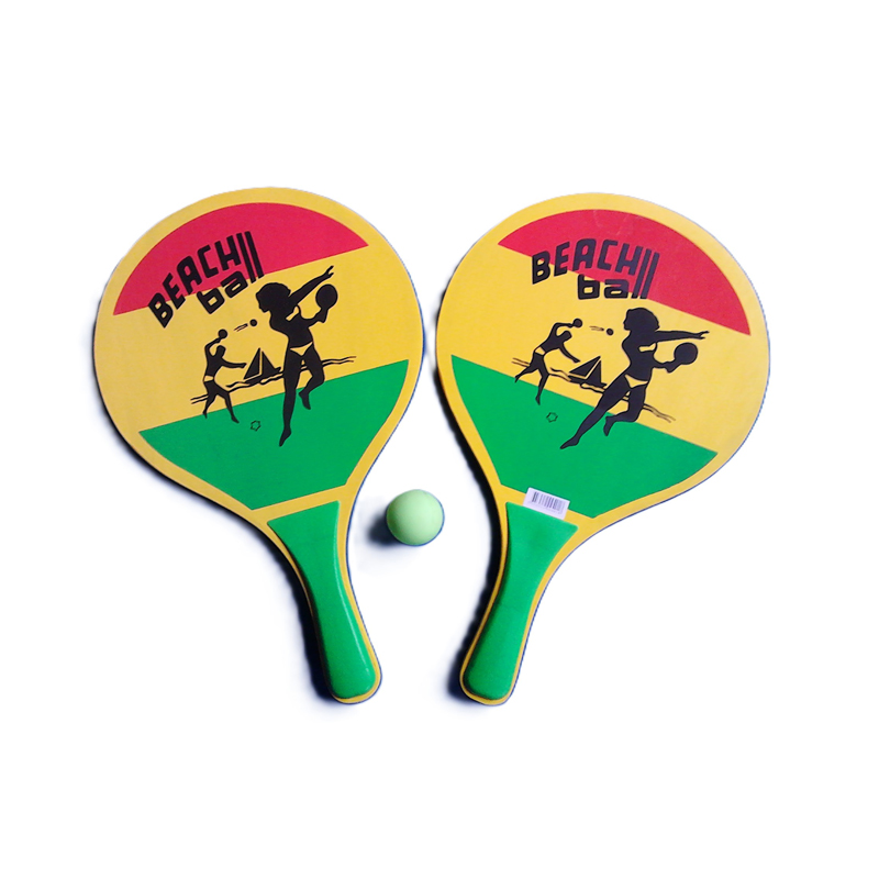 Poplar Wood Beach Paddle Set