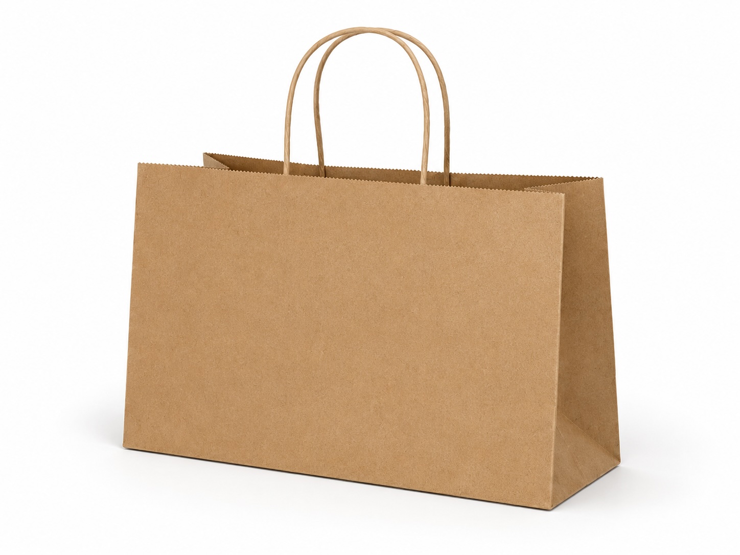 Custom Brown Kraft Paper Bag