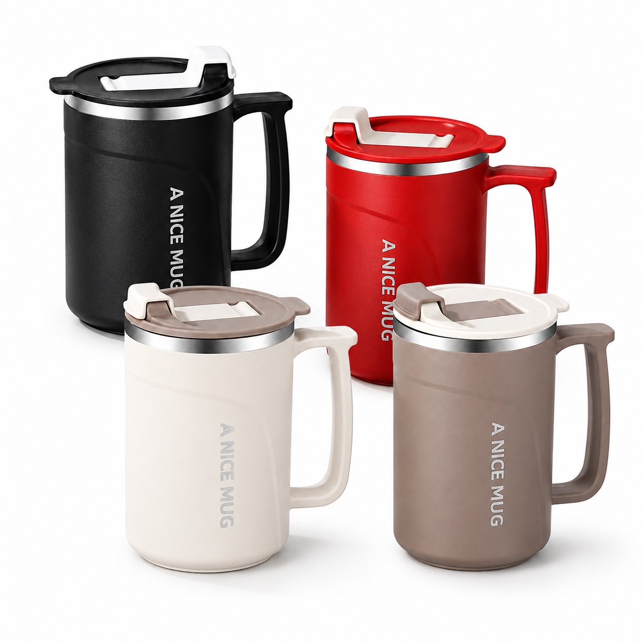 304 taza aislada de acero inoxidable con infusor de té extraíble