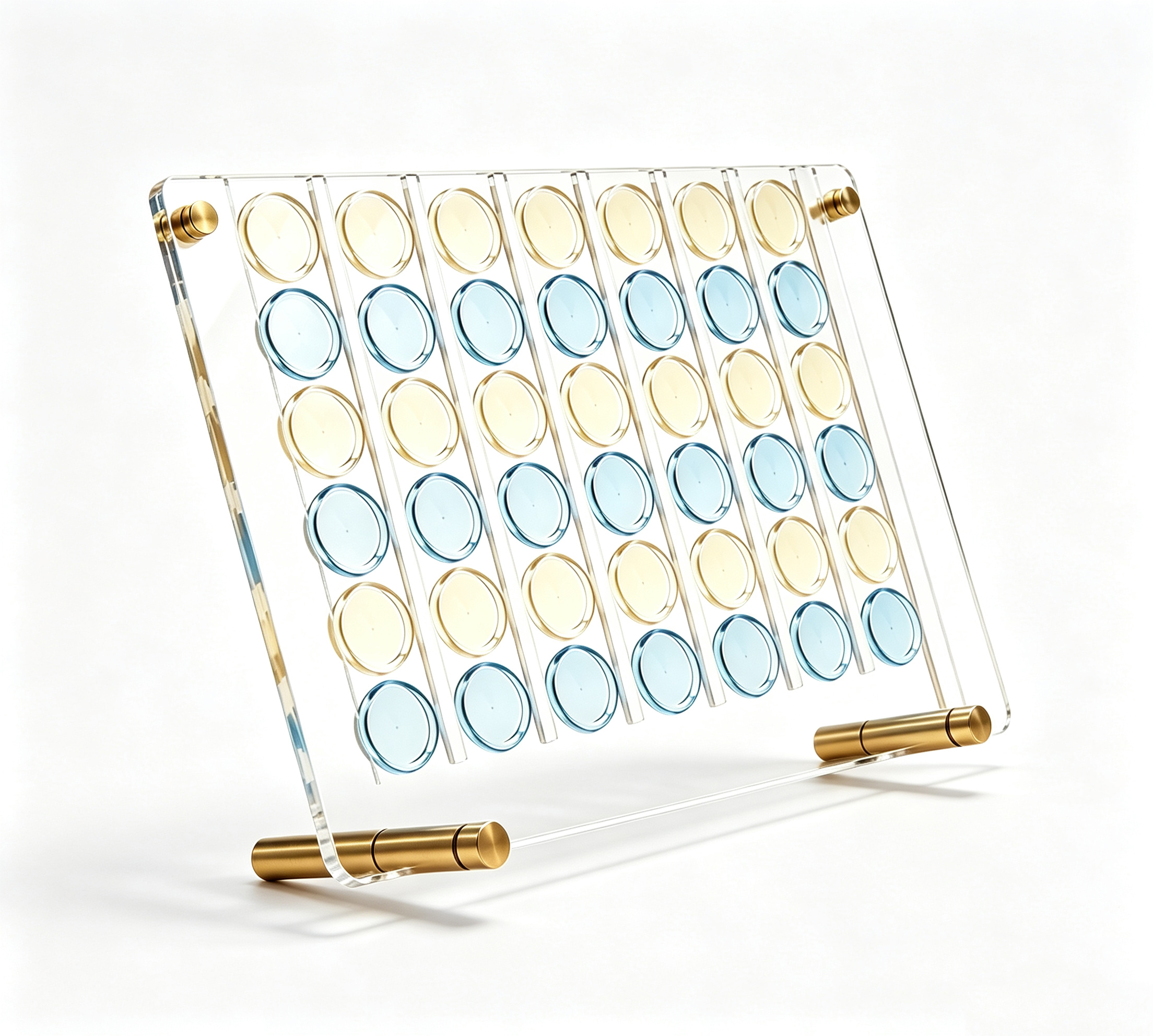 Acrylique connect 4 jeu