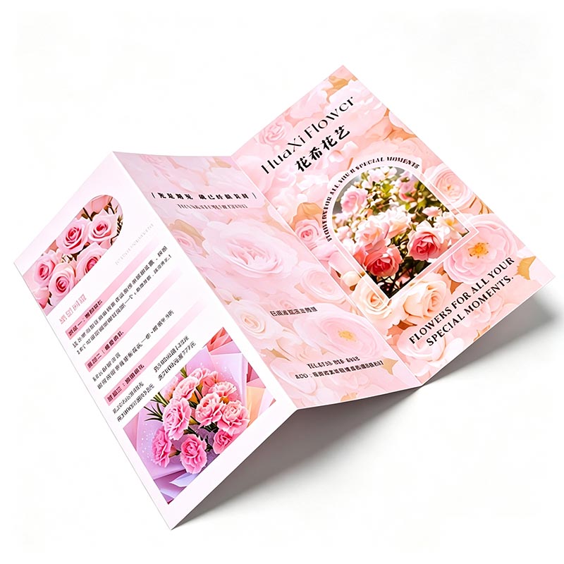 Folleto de marketing plegado de 3 canales view 2