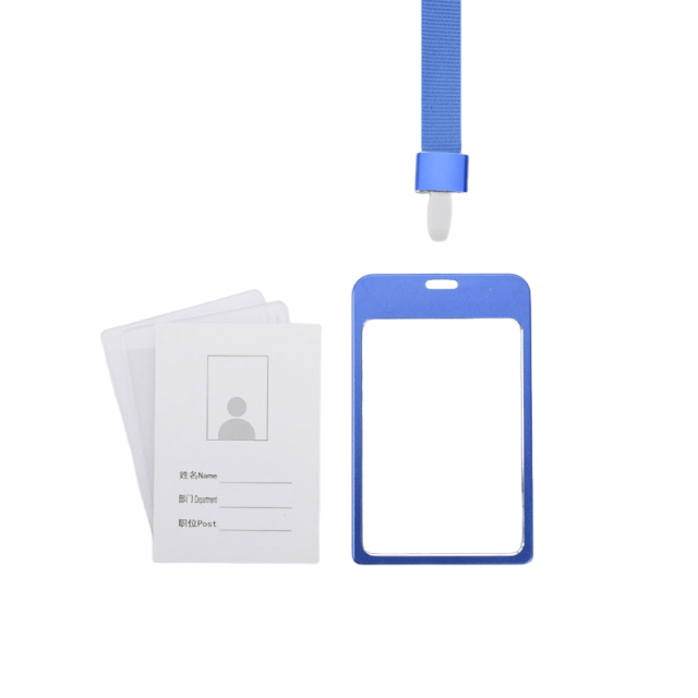 Porte badge en aluminium view 2