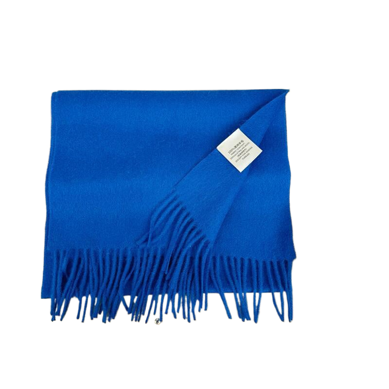 Foulard étroit en laine pure