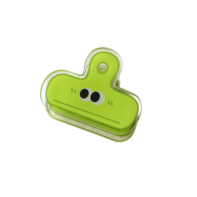 Clips de resina acrílica