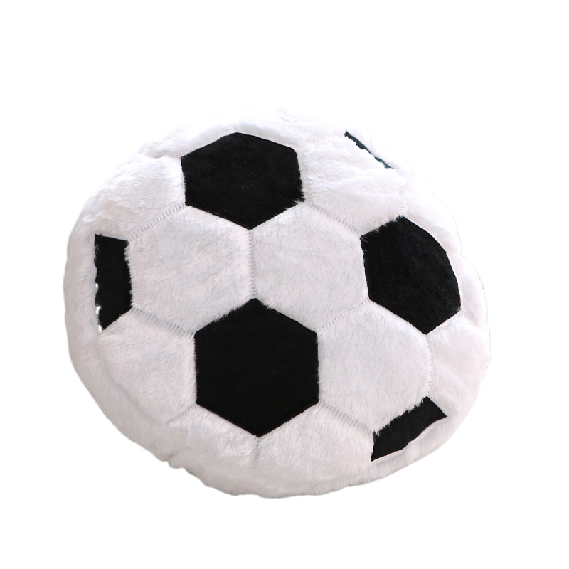 Oreiller de football en peluche