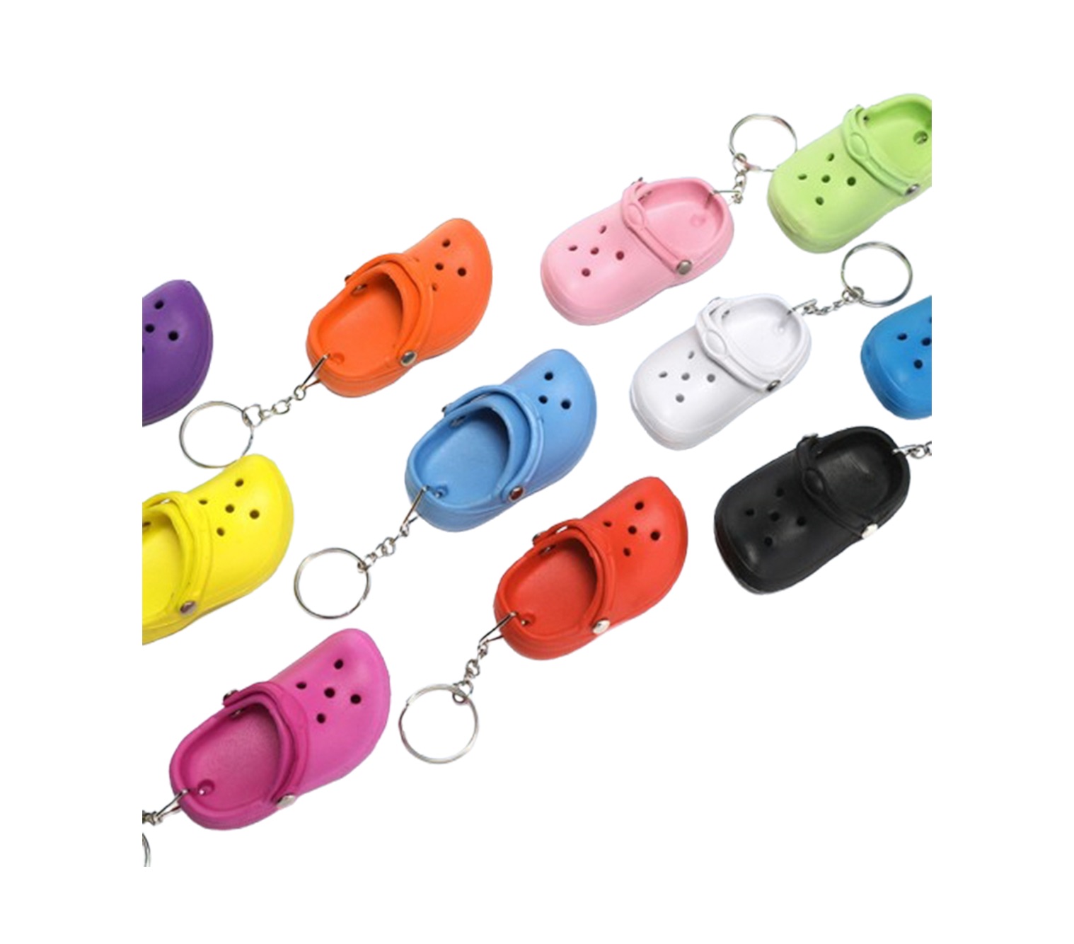 Hole-shoe Plastic Keyring
