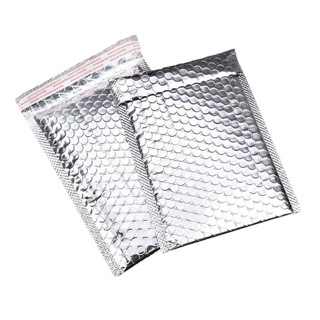 Silver Aluminum Foil Bubble Mailers