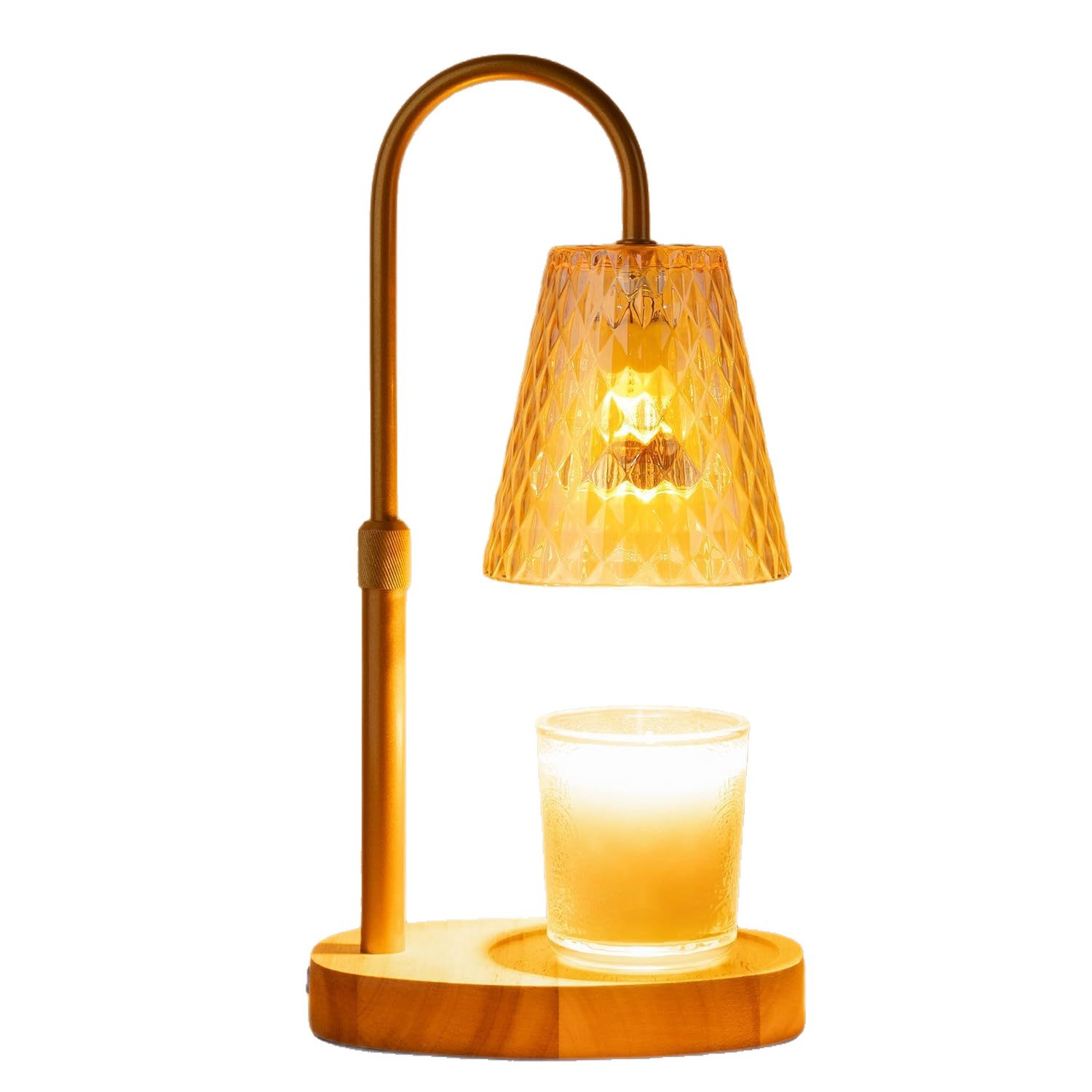 Lampe aromathérapie en bois