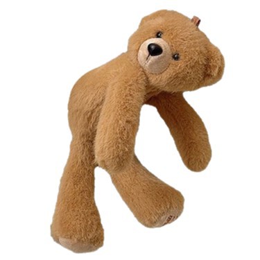 Pince de cheveux en peluche d'ours en peluche