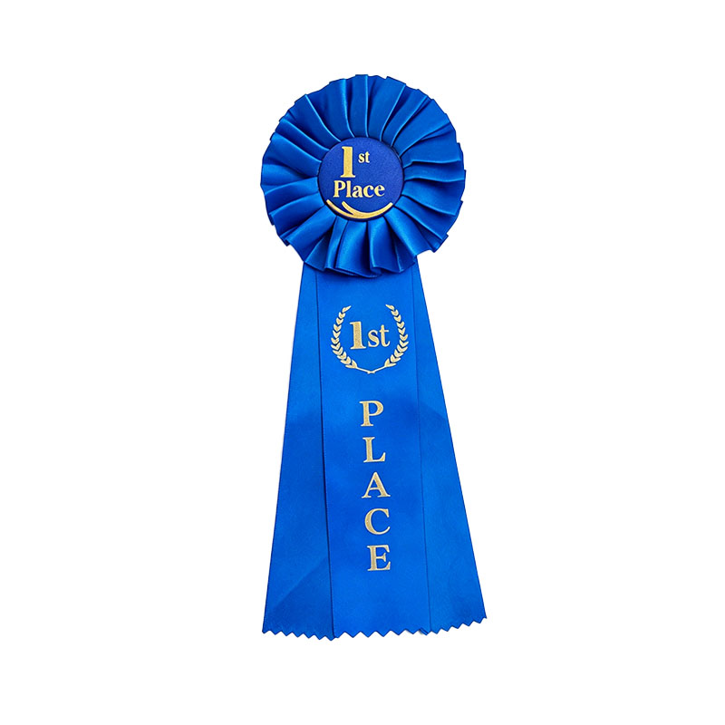 Insignia de celebración satinada