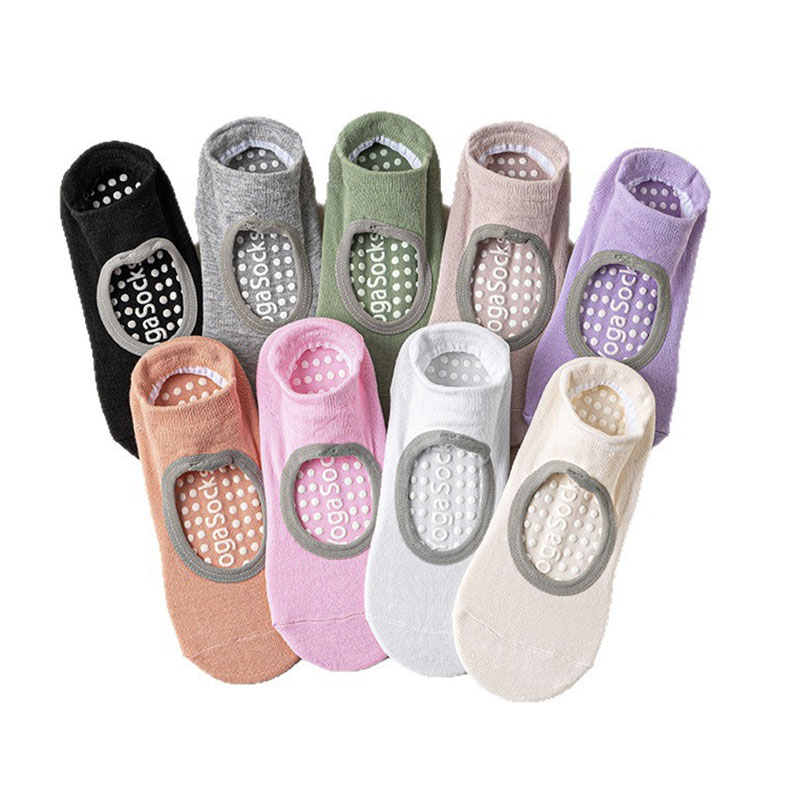 Chaussettes de yoga non glissantes