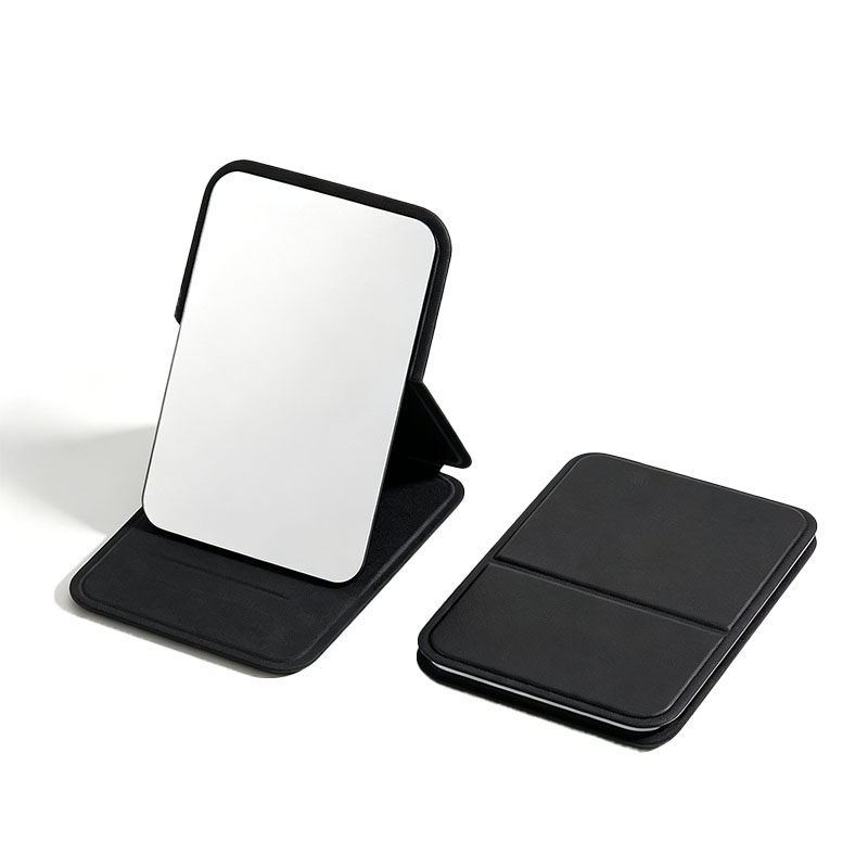 Miroir de maquillage de bureau pliable