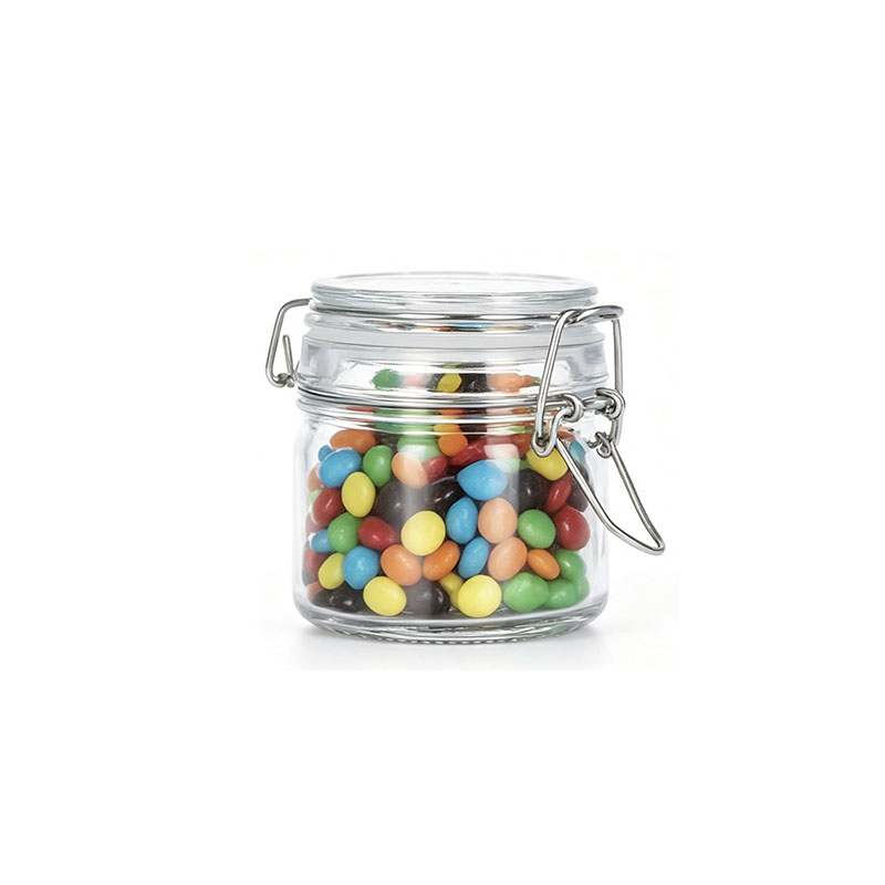 Jarra de almacenamiento de clips de cristal de 100 ml