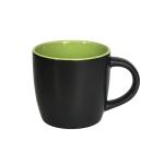 Taza de café de cerámica de dos tonos