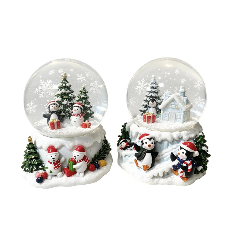 Décor de boule à neige personnalisé