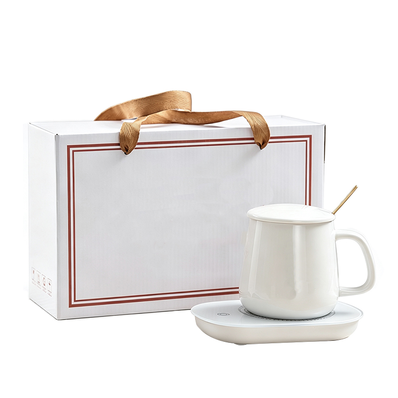 Set de regalo de la taza de cerámica de temperatura constante