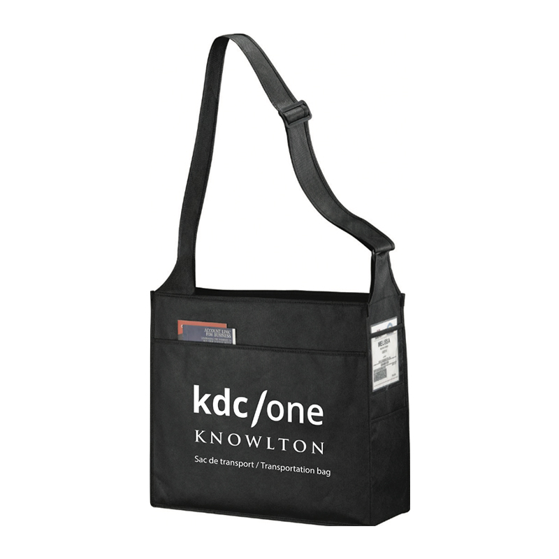 Zipper Canvas Tote Bag