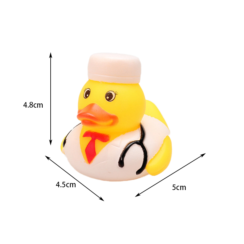 Médecin canard en caoutchouc