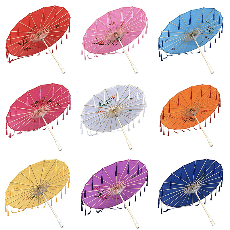 Tasseled Decorative Parasol view 2