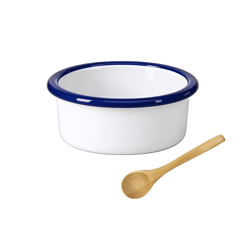Ceramic Ramekin With Wooden Spoon view 3