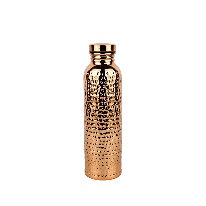 Custom Copper Water Bottle view 2