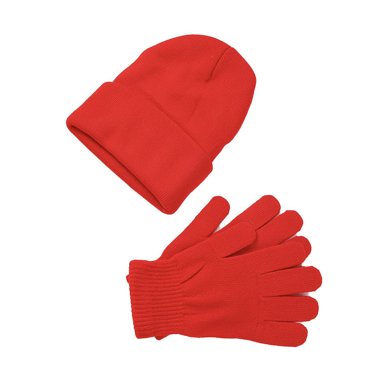 Knitted Hat & Glove Set view 2
