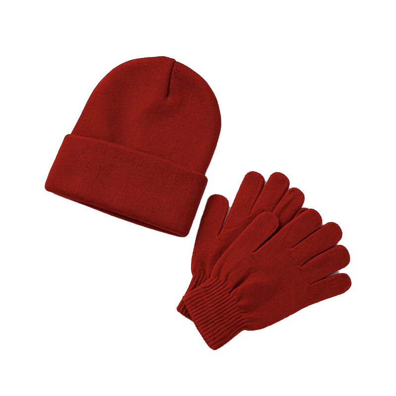 Knitted Hat & Glove Set view 5