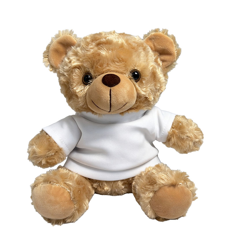 20cm oso de peluche en camiseta view 3