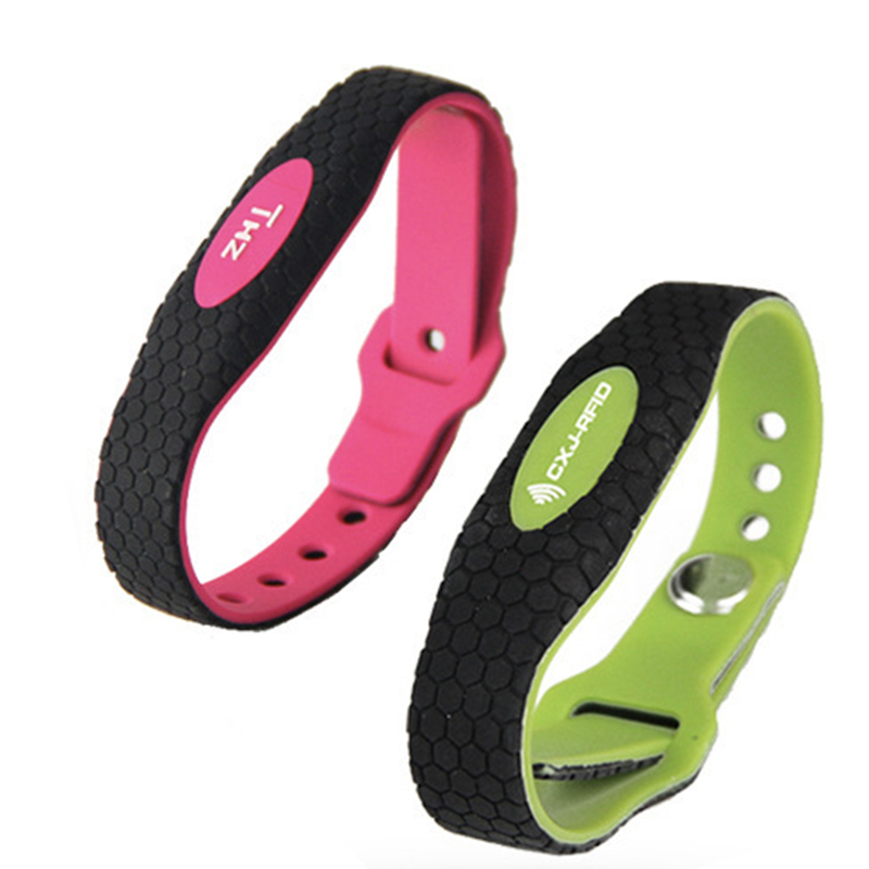 Silicona rfid pulsera view 2