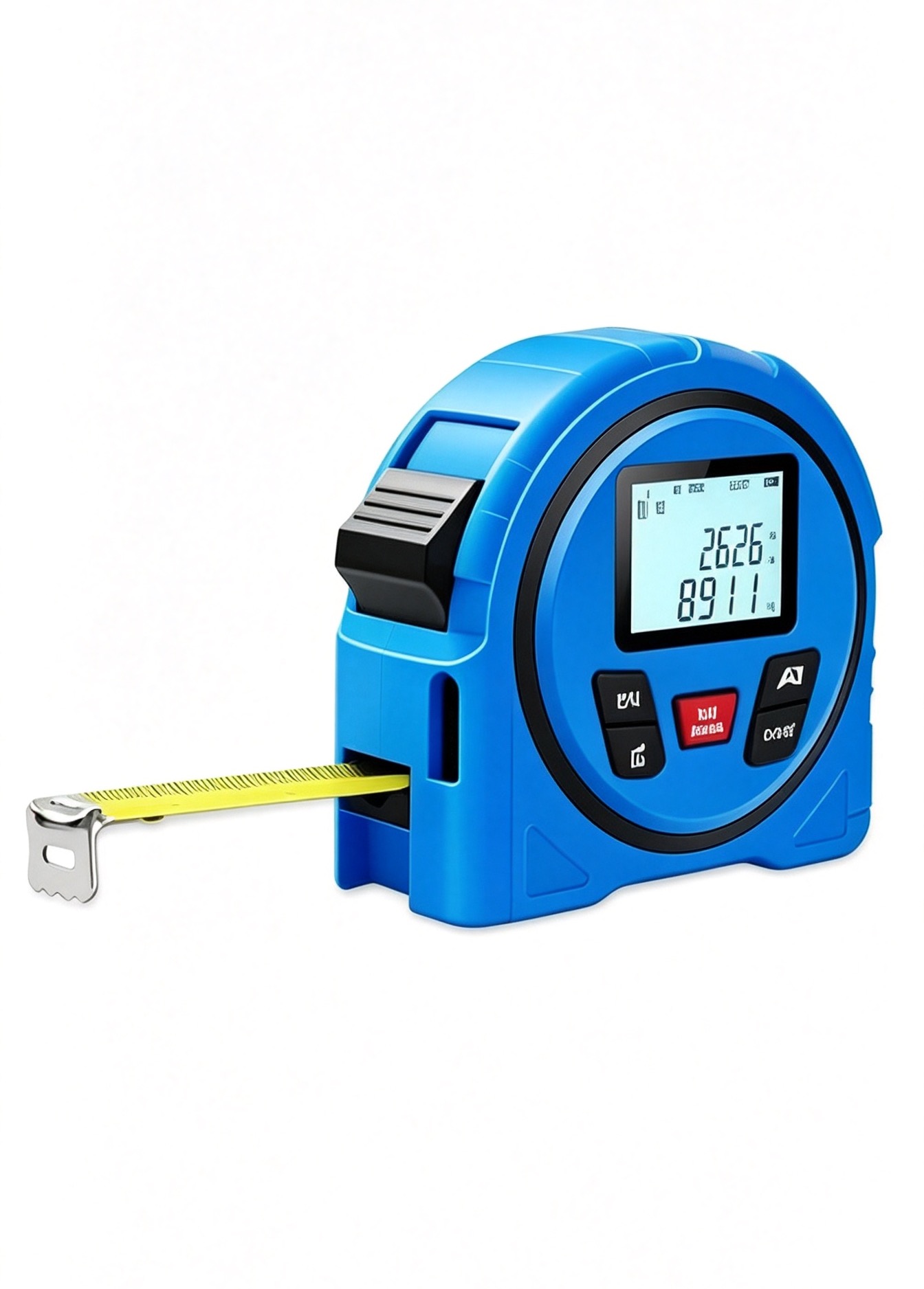 2-in-1 Laser Tape Measure