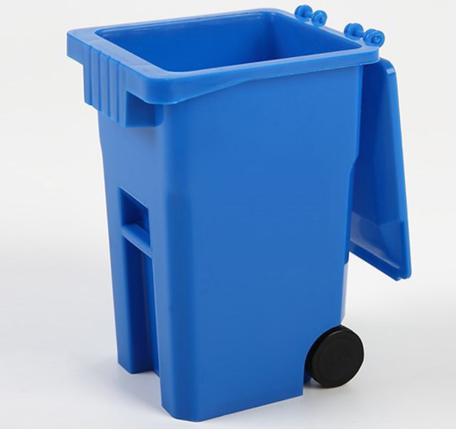Mini Plastic Trash Can view 3