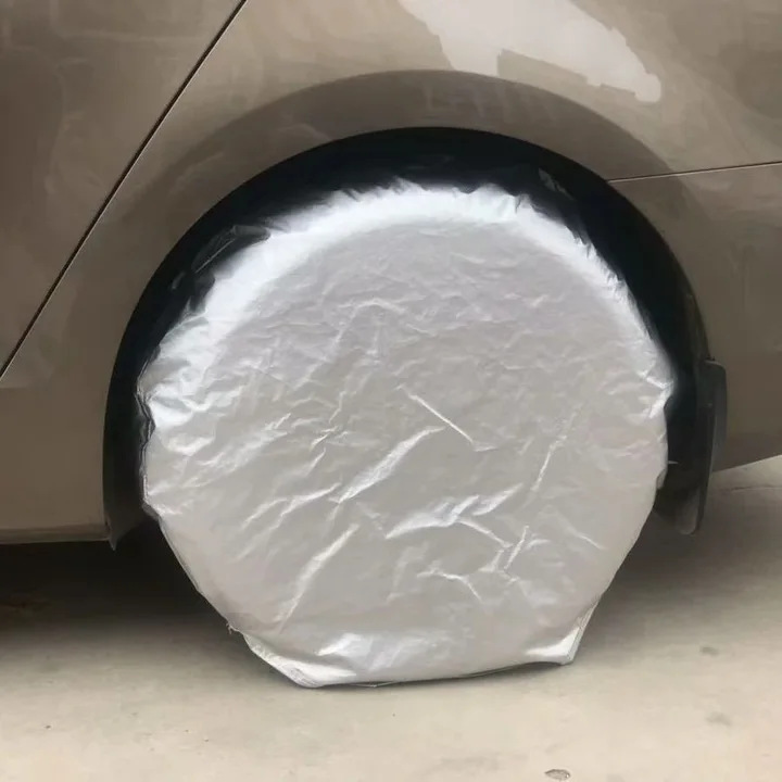Custom Polyester Oxford Tire Stack Cover view 2