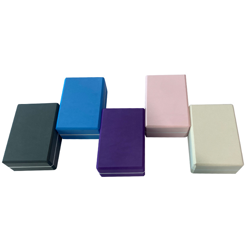 High Density Eva Yoga Block With Center Alignment Line view 2