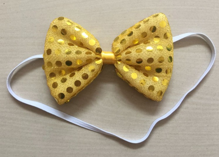 Glitter Dot Bow Tie Party Costume Accessory view 2