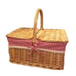 Panier carré en osier view 1
