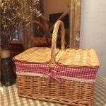Panier carré en osier view 3