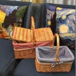 Panier carré en osier view 4