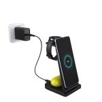 Charge sans fil 3 en 1 15w+ chargeur mural view 4