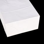 Sac en papier kraft blanc view 2