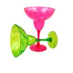 Verre de vin en plastique martini view 2