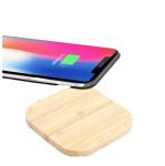 Chargeur sans fil de bambou 15w view 3