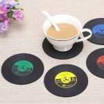 Table de disques en vinyle 6pcs tapis view 3