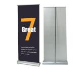 Support de bannière rétractable avec graphique view 1