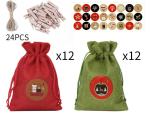Set de sac de noël 24pcs view 1